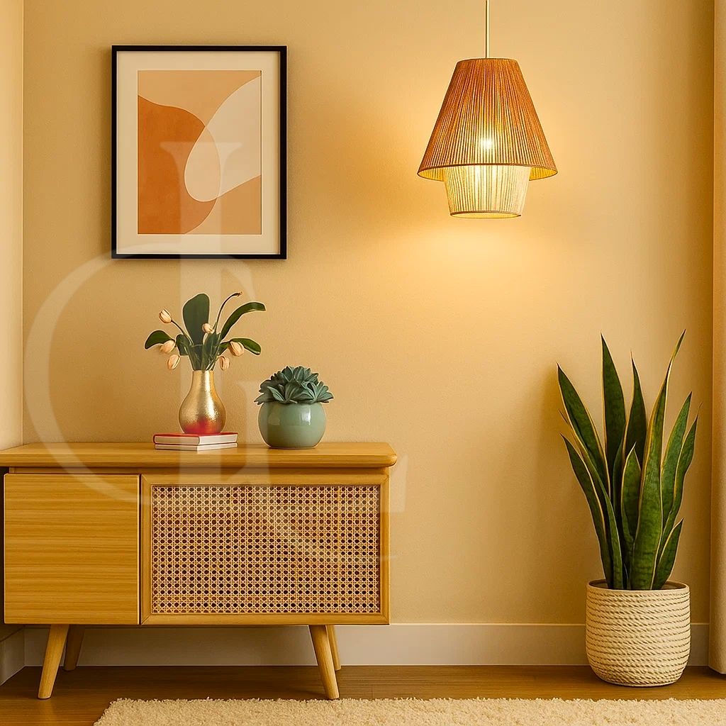 Rattan Pendant Light